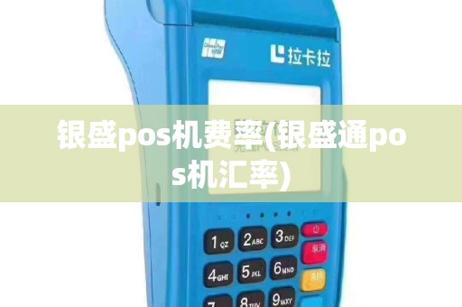 银盛pos机费率(银盛通pos机汇率)