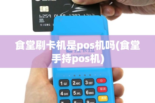 食堂刷卡机是pos机吗(食堂手持pos机)
