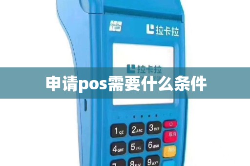 申请pos需要什么条件