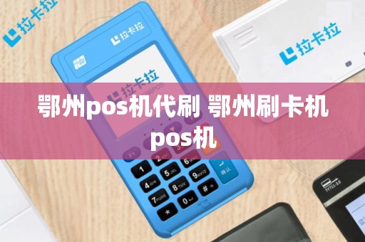 鄂州pos机代刷 鄂州刷卡机pos机