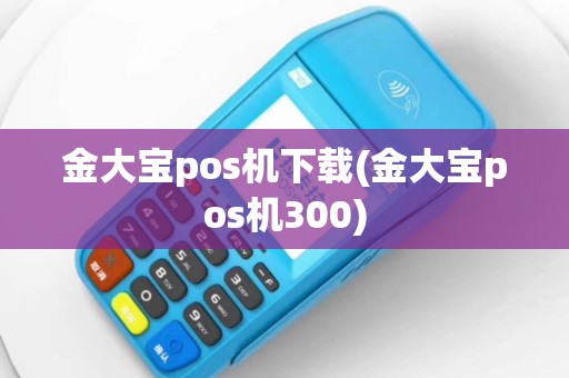 金大宝pos机下载(金大宝pos机300)