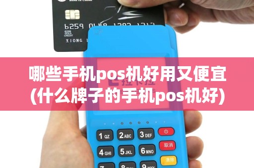 哪些手机pos机好用又便宜(什么牌子的手机pos机好)
