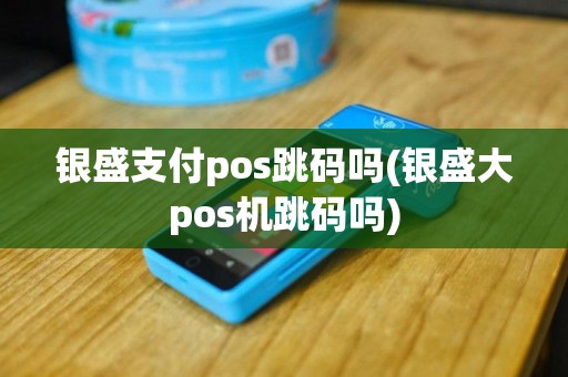 银盛支付pos跳码吗(银盛大pos机跳码吗)