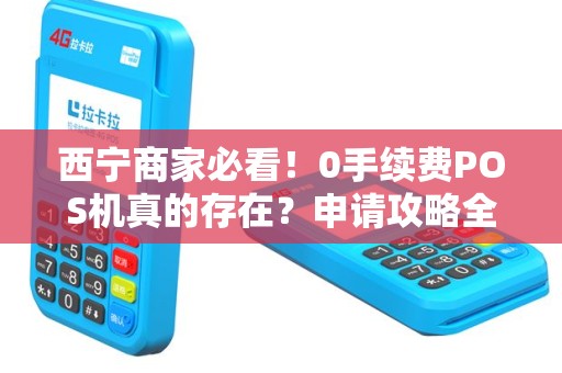 西宁商家必看！0手续费POS机真的存在？申请攻略全解析！