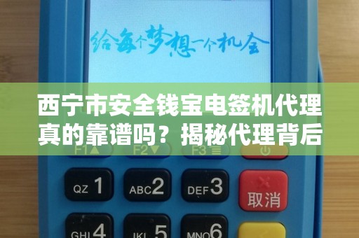 西宁市安全钱宝电签机代理真的靠谱吗？揭秘代理背后的5大风险与机遇！