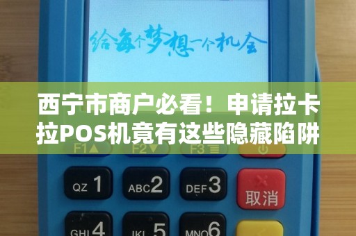 西宁市商户必看！申请拉卡拉POS机竟有这些隐藏陷阱？