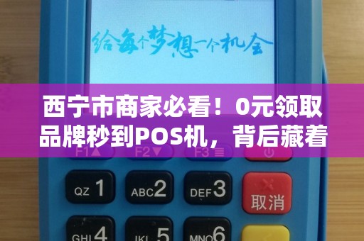 西宁市商家必看！0元领取品牌秒到POS机，背后藏着哪些不为人知的‘套路’
