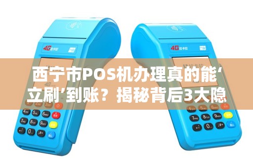 西宁市POS机办理真的能‘立刷’到账？揭秘背后3大隐藏风险！