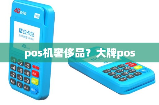 pos机奢侈品？大牌pos
