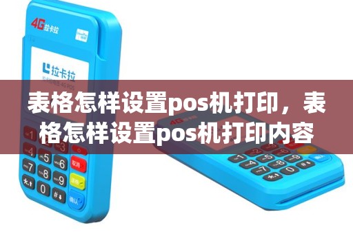 表格怎样设置pos机打印，表格怎样设置pos机打印内容