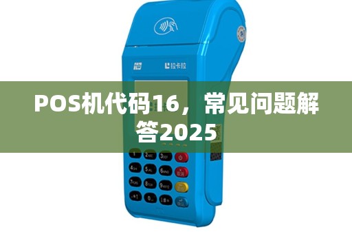 POS机代码16，常见问题解答2025