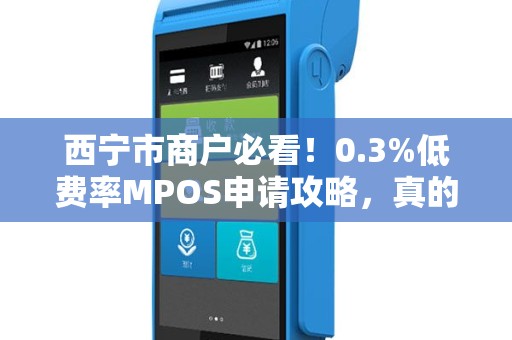 西宁市商户必看！0.3%低费率MPOS申请攻略，真的靠谱吗？