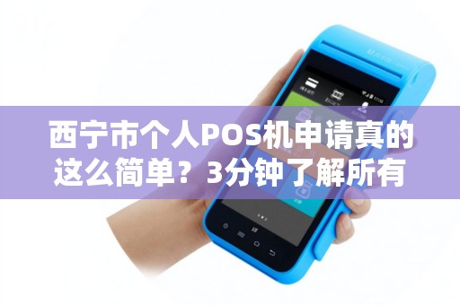 西宁市个人POS机申请真的这么简单?3分钟了解所有隐藏条件! 西宁市个人POS机申请真的这么简单?3分钟了解所有隐藏条件!