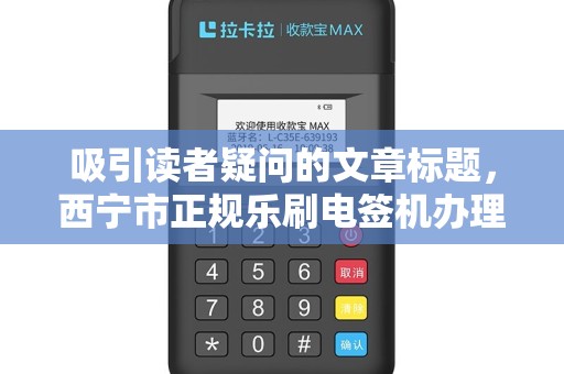吸引读者疑问的文章标题，西宁市正规乐刷电签机办理，真的安全可靠吗？揭秘办理过程中的5大陷阱！