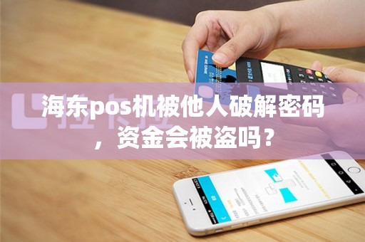 海东pos机被他人破解密码，资金会被盗吗？