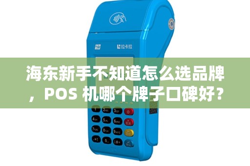 海东新手不知道怎么选品牌，POS 机哪个牌子口碑好？