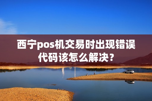 西宁pos机交易时出现错误代码该怎么解决？
