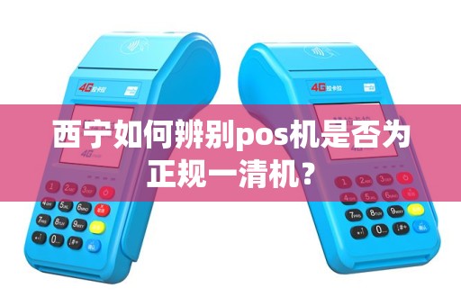 西宁如何辨别pos机是否为正规一清机？