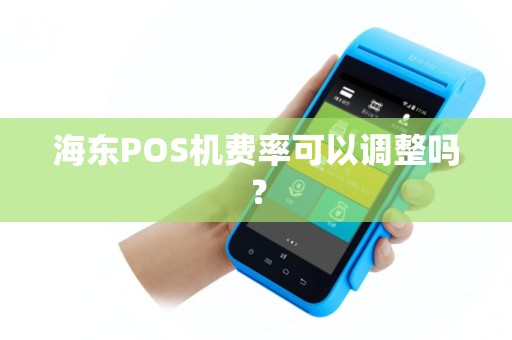 海东POS机费率可以调整吗？