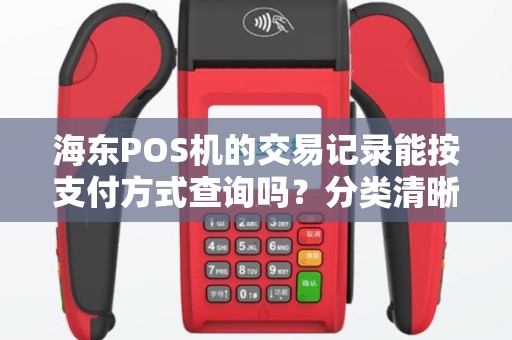 海东POS机的交易记录能按支付方式查询吗？分类清晰吗？