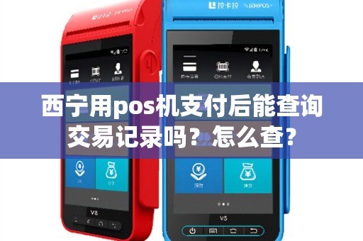 西宁用pos机支付后能查询交易记录吗？怎么查？