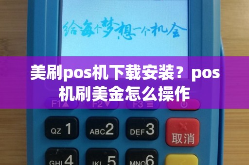 美刷pos机下载安装？pos机刷美金怎么操作