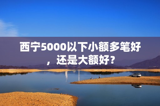 西宁5000以下小额多笔好，还是大额好？
