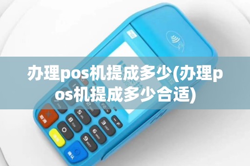 办理pos机提成多少(办理pos机提成多少合适)