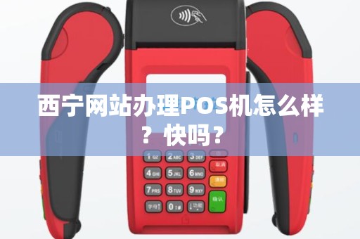 西宁网站办理POS机怎么样？快吗？