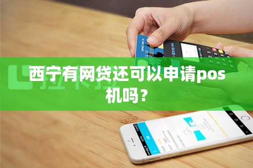 西宁有网贷还可以申请pos机吗？