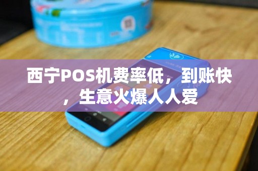 西宁POS机费率低，到账快，生意火爆人人爱