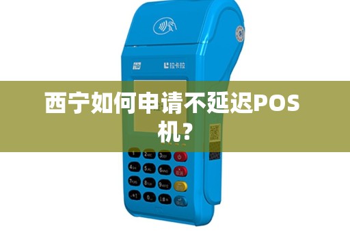 西宁如何申请不延迟POS 机？