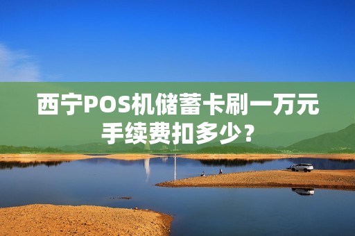 西宁POS机储蓄卡刷一万元手续费扣多少？