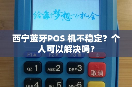 西宁蓝牙POS 机不稳定？个人可以解决吗？