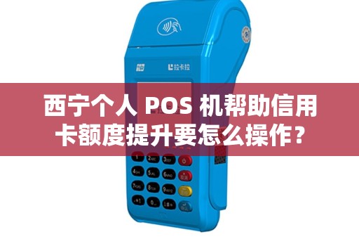 西宁个人 POS 机帮助信用卡额度提升要怎么操作？