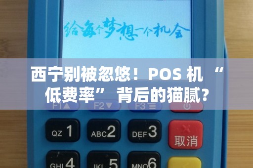 西宁别被忽悠!POS 机 “低费率” 背后的猫腻? 西宁别被忽悠!POS 机 “低费率” 背后的猫腻?