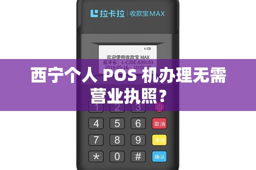 西宁个人 POS 机办理无需营业执照? 西宁个人 POS 机办理无需营业执照?