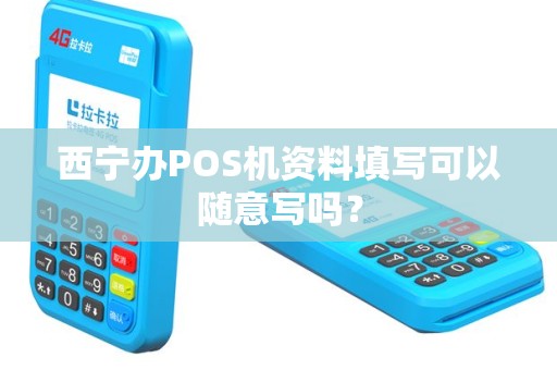西宁办POS机资料填写可以随意写吗? 西宁办POS机资料填写可以随意写吗?