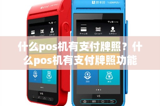 什么pos机有支付牌照？什么pos机有支付牌照功能
