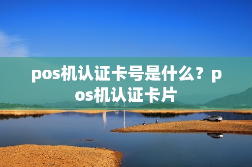 pos机认证卡号是什么？pos机认证卡片