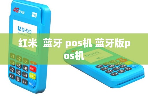 红米  蓝牙 pos机 蓝牙版pos机