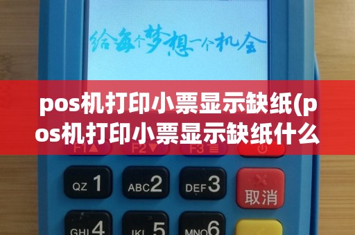 pos机打印小票显示缺纸(pos机打印小票显示缺纸什么意思)