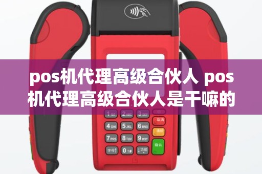pos机代理高级合伙人 pos机代理高级合伙人是干嘛的
