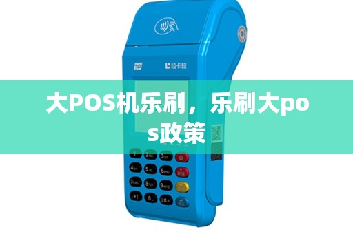 大POS机乐刷，乐刷大pos政策