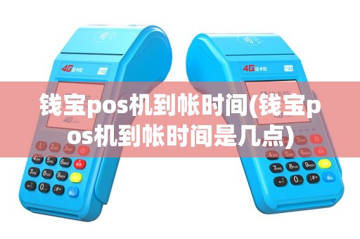 钱宝pos机到帐时间(钱宝pos机到帐时间是几点)