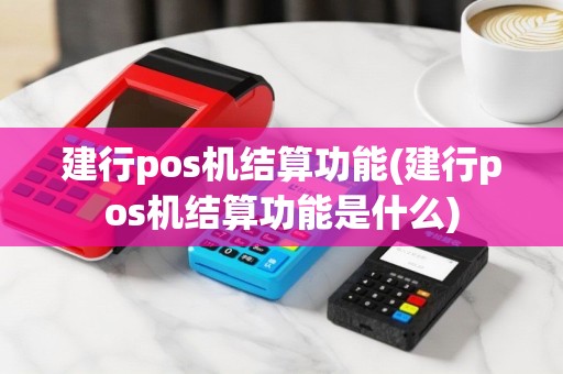 建行pos机结算功能(建行pos机结算功能是什么)