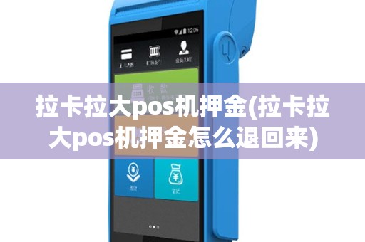 拉卡拉大pos机押金(拉卡拉大pos机押金怎么退回来)