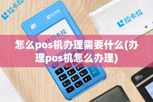 怎么pos机办理需要什么(办理pos机怎么办理)