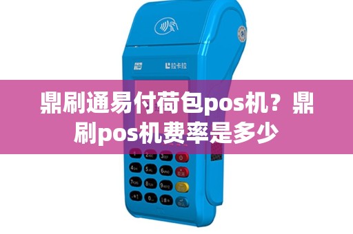鼎刷通易付荷包pos机？鼎刷pos机费率是多少