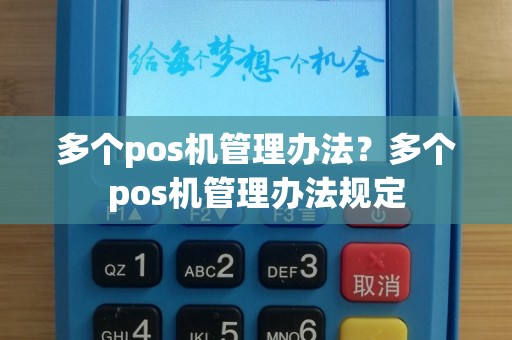 多个pos机管理办法？多个pos机管理办法规定